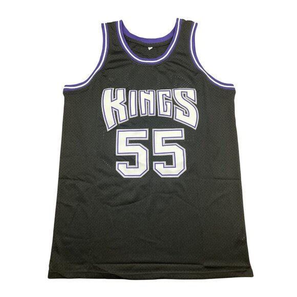 Unbranded Other - New Sacramento Kings #55 Jason Williams Basketball Jersey Stitched BLACK
